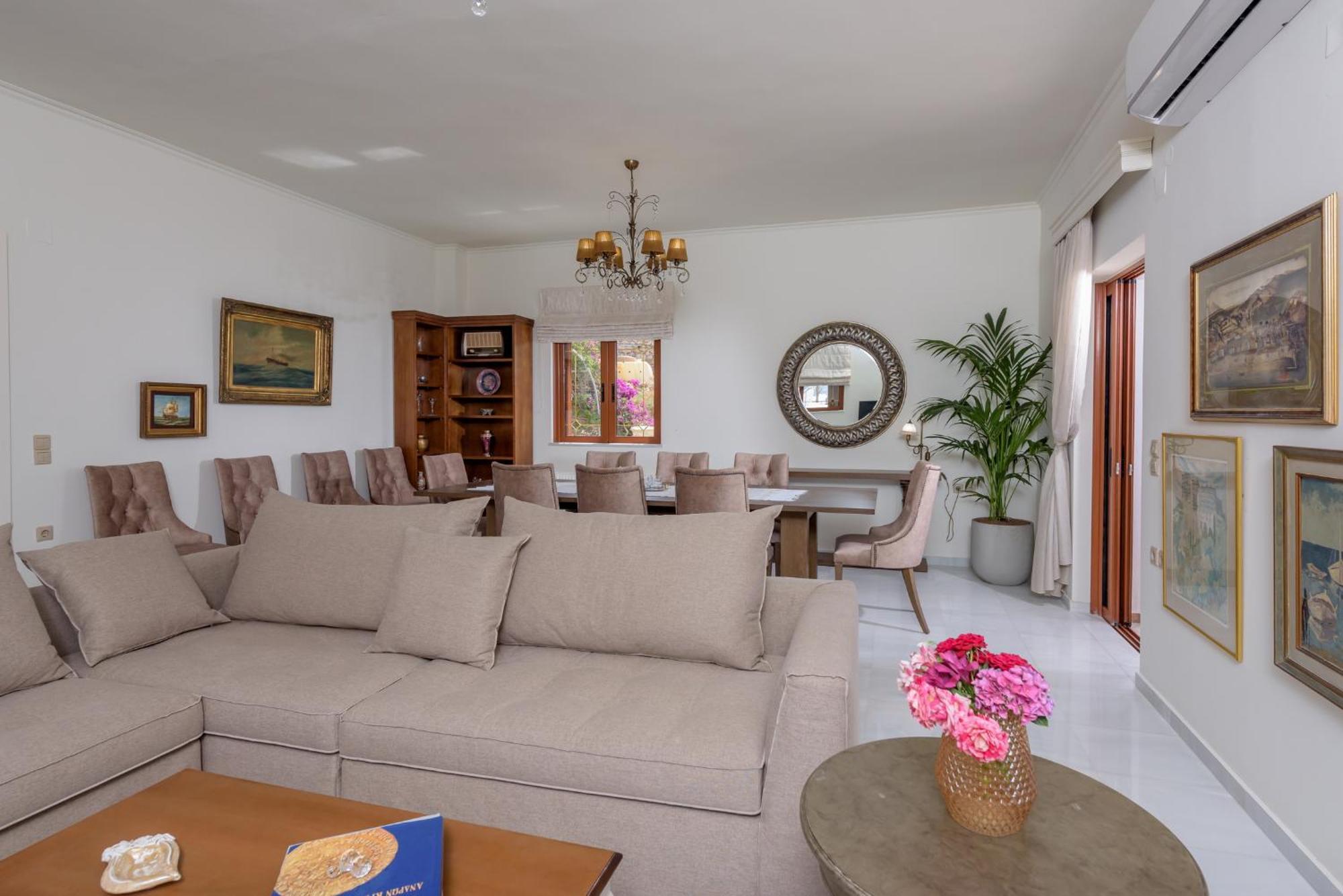 Villa Araucaria - Private Pool, Jacuzzi, Sea View Ретимно Екстериор снимка
